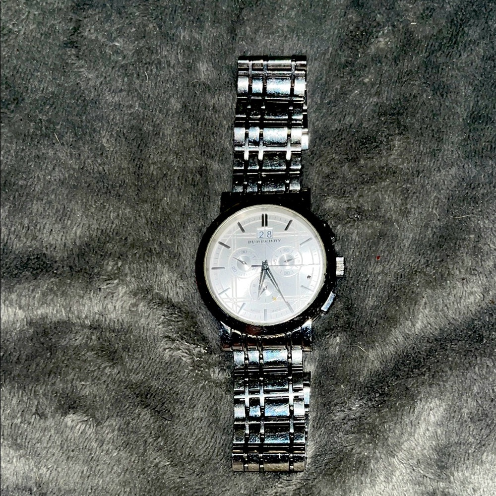Burberry Silver Men's Watch